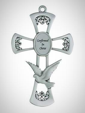 Cross 6" Pewter Confirmation