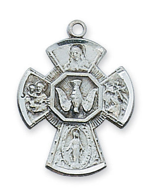 Medal 4-Way Sterling Silver