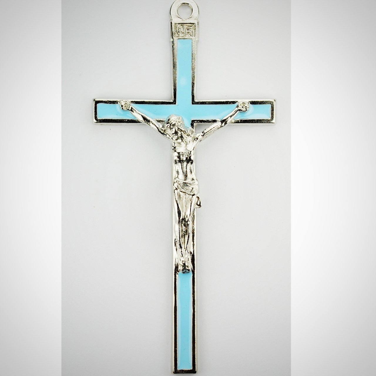 Blue Enamel Cross