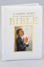 Catholic Child's First Communion Bible    Boy