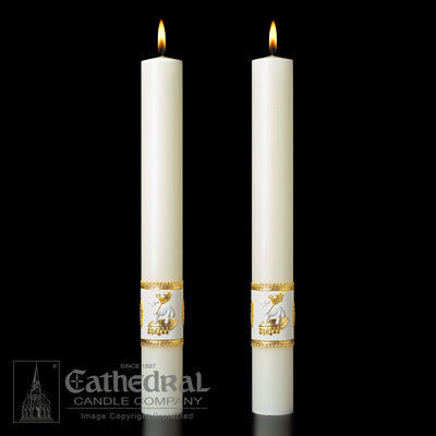 Altar Candles  Ornamented