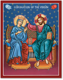 Coronation of Virgin Mary Icon