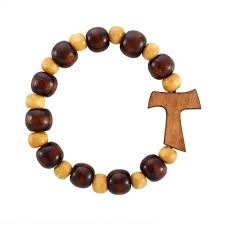Tau Rosary Bracelet