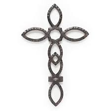 Ichthus Wall Cross 14.5"