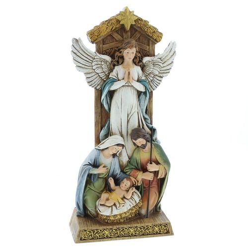 Holy Family & Angel with Star of Bethlehem
