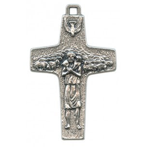Good Shepherd/ Pope Francis Oxidized Cross