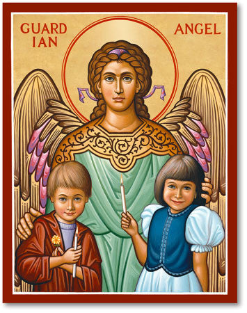Guardian Angel & Children Icon