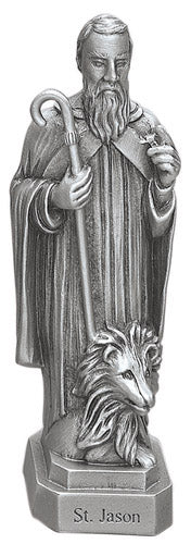 St. Jason Statue Pewter