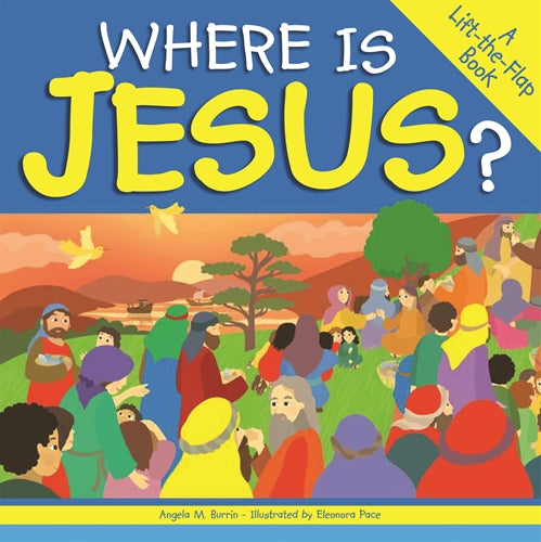 Where Is Jesus - Lift & Flip Book