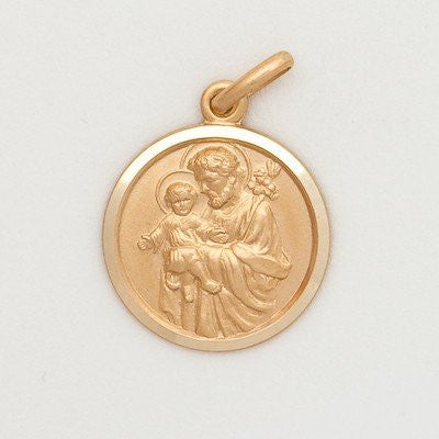 St. Joseph Medium Round Medal
