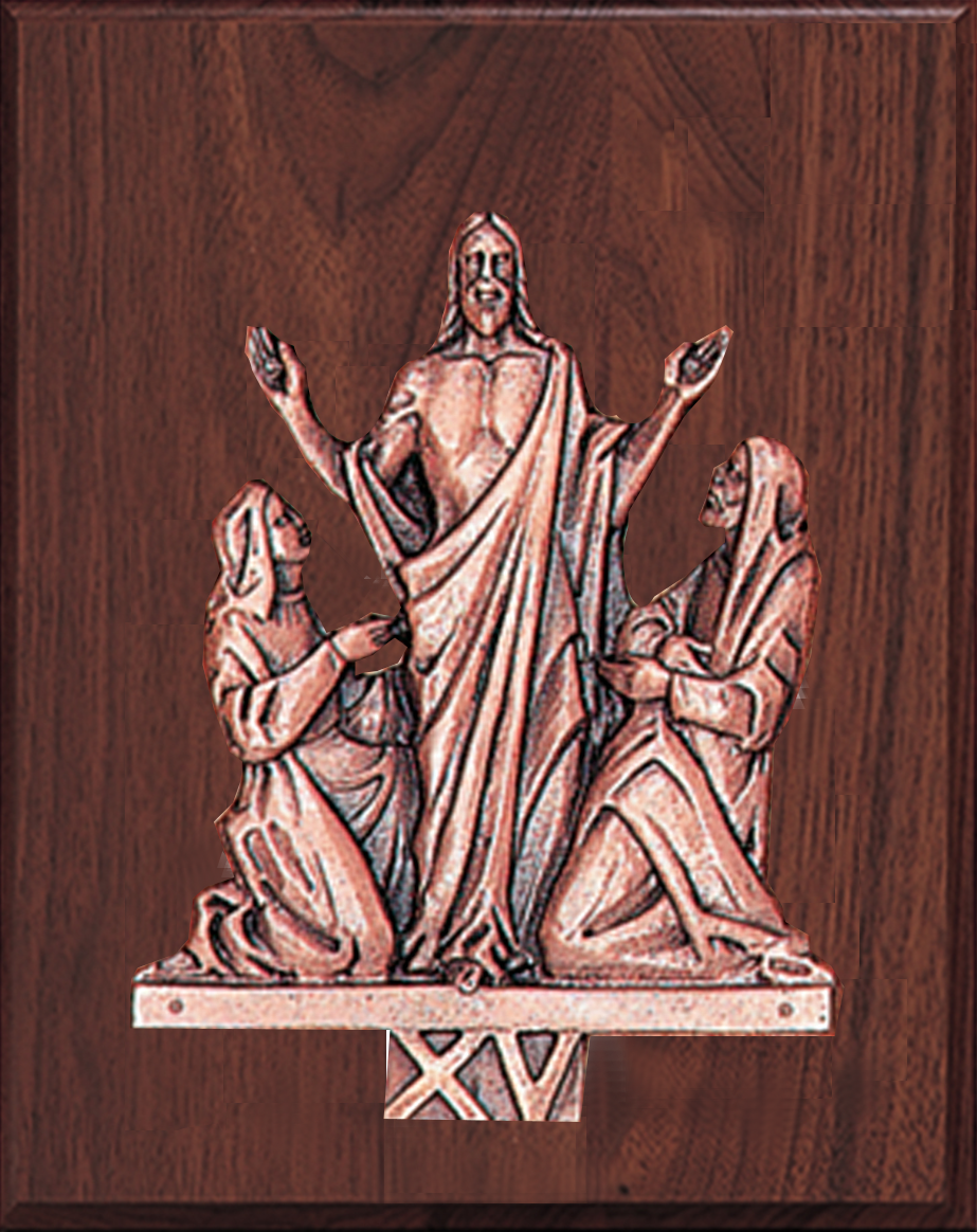 Bronze Stations of the Cross