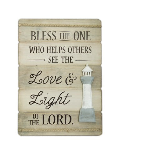 Love & Light of the Lord Wall Plaque