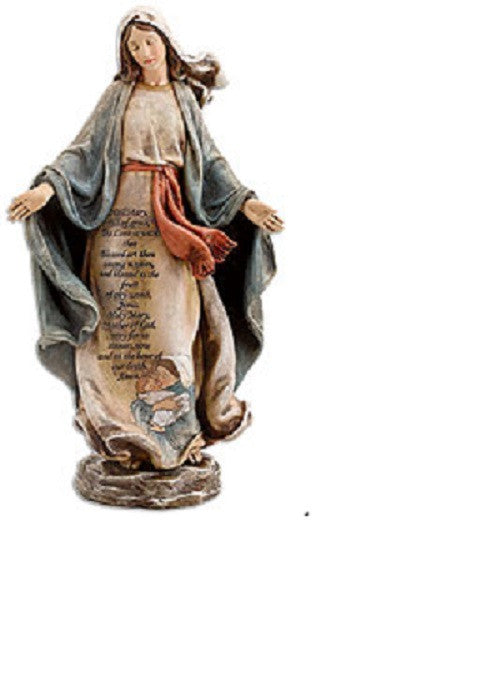 Hail Mary Statue  12"