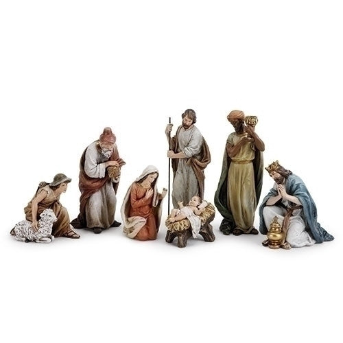Nativity With Shepherd Set     7 Piece