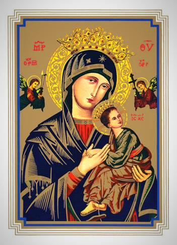 Our Lady of Perpetual Help - Mass Cards