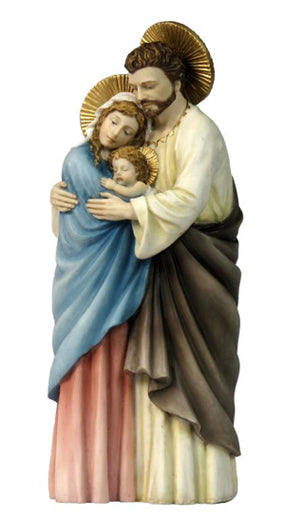 Hand-Painted Holy Family Statue