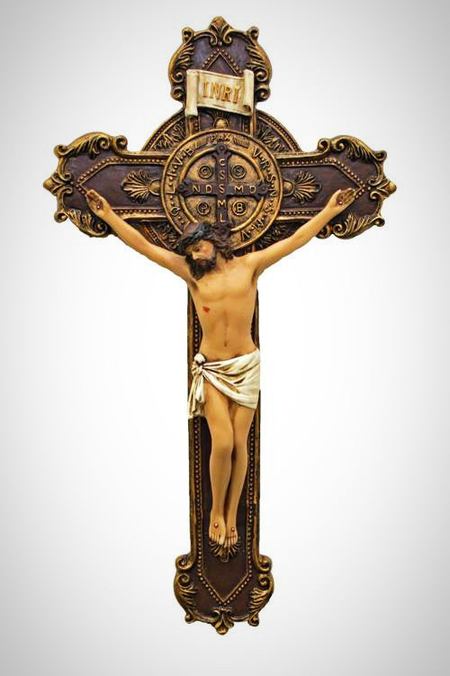 St. Benedict crucifix 11 inches