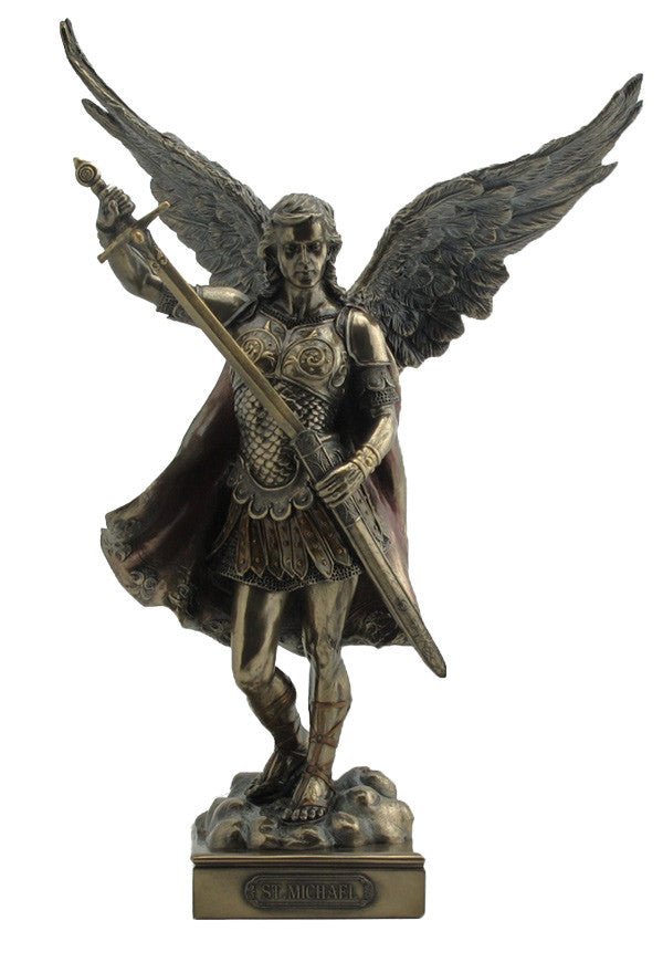 St. Michael without Devil, Statue