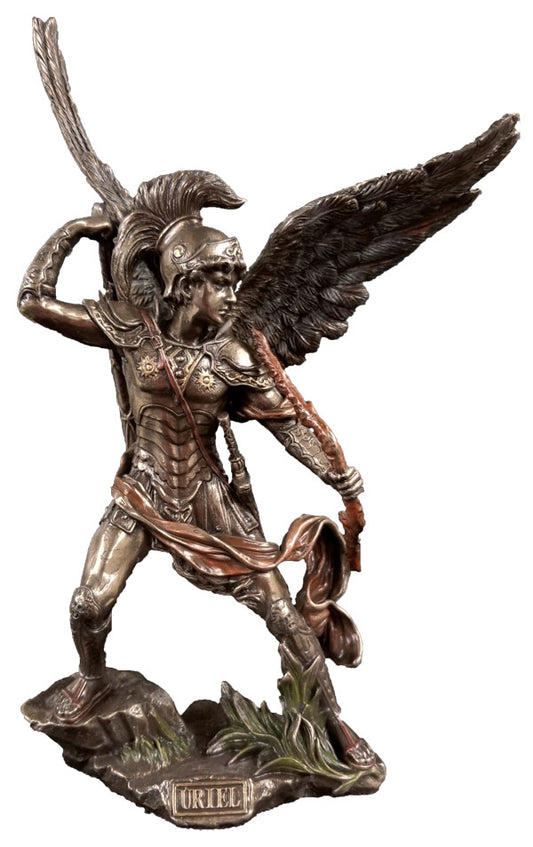 Statue - Archangel Uriel Bronze statue