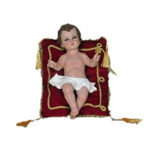 Baby Jesus Figure and Pillow