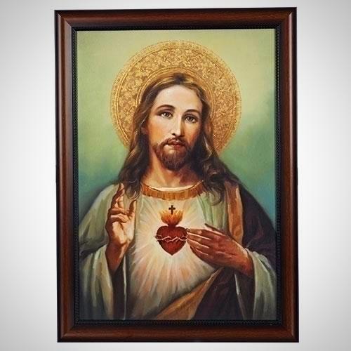 Sacred Heart Framed Picture