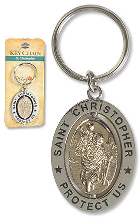 Keychain Revolving  Assorted Saints