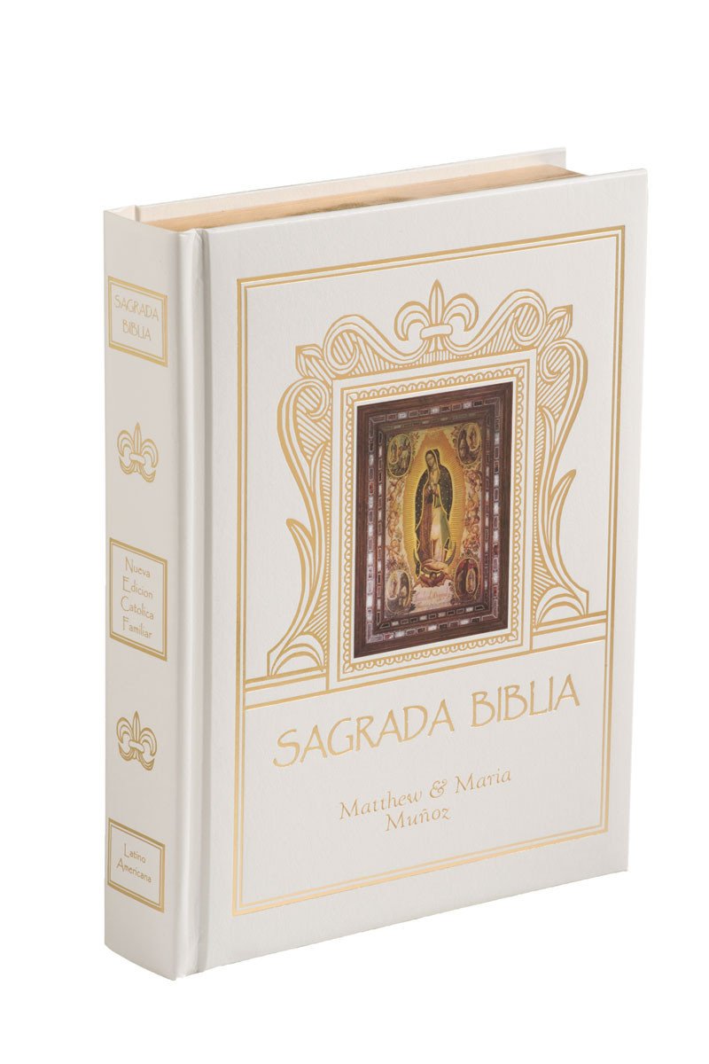 Spanish Madre de las Américas Biblia Católica Familiar Ivory